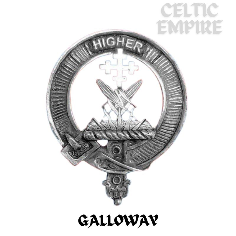 Galloway Family Clan Crest Regular Buckle