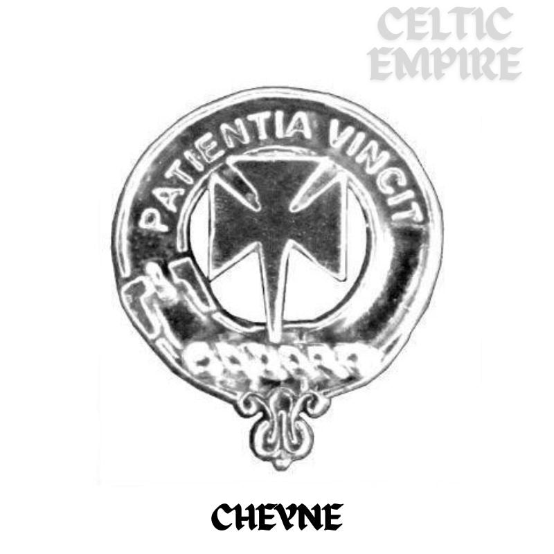 Cheyne Scottish Family Clan Crest Pocket Watch