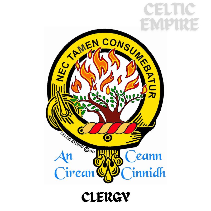 Clergy Scottish Family Clan Crest Baby Jumper