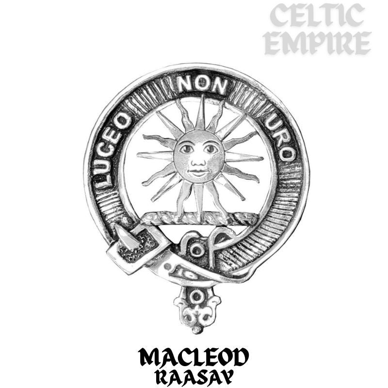 MacLeod (Raasay) Family Clan Crest Scottish Pendant