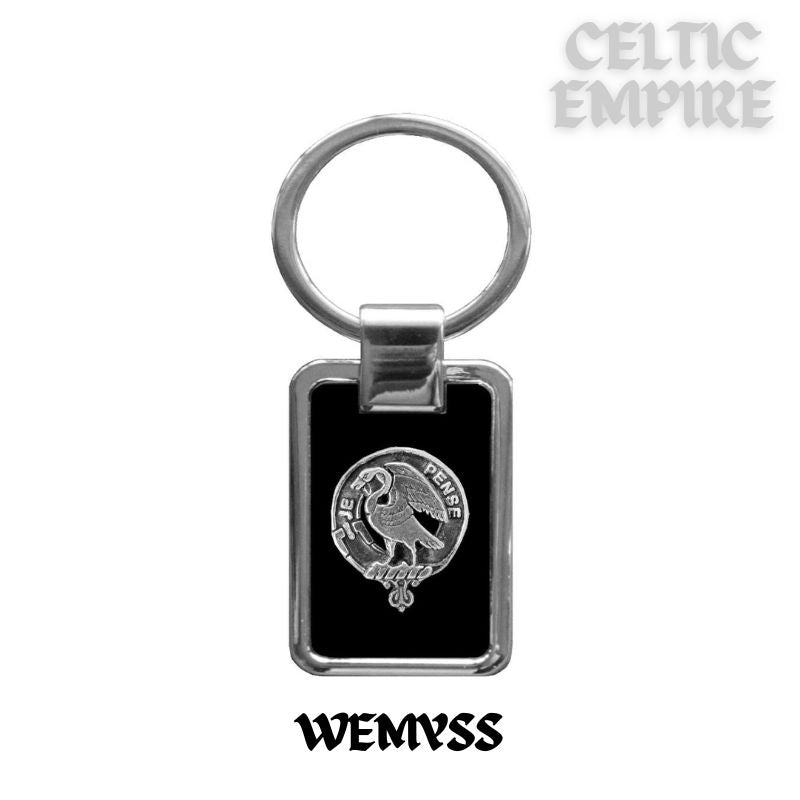 Wemyss Family Clan Stainless Steel Key Ring
