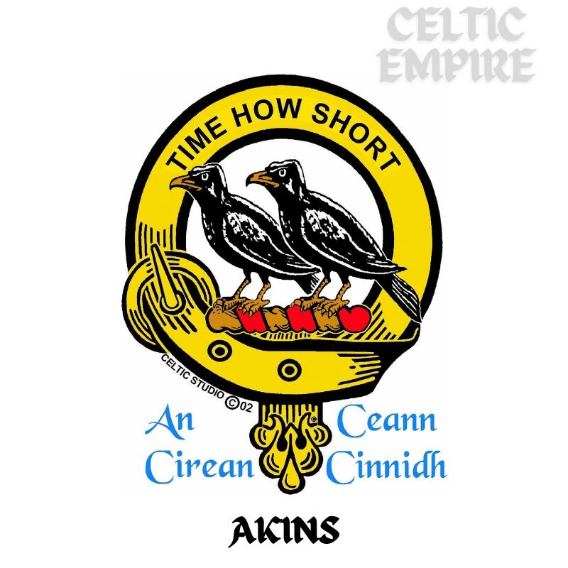 Akin Scottish Family Clan Crest Baby Jumper