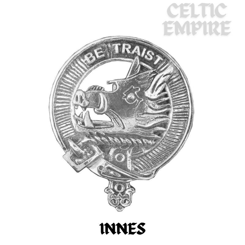 Innes Family Clan Crest Badge Skye Decanter