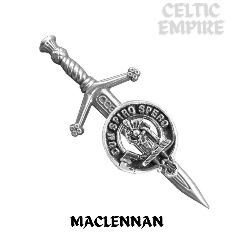 MacLennan Scottish Small Family Clan Kilt Pin
