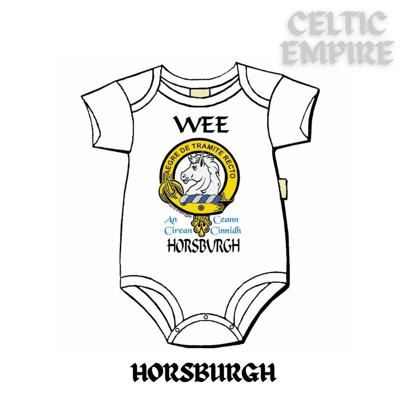 Horsburgh Scottish Family Clan Crest Baby Jumper