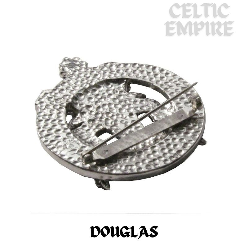 Douglas Family Clan Crest Scottish Cap Badge