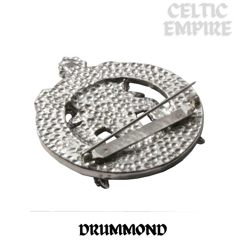 Drummond Family Clan Crest Scottish Cap Badge