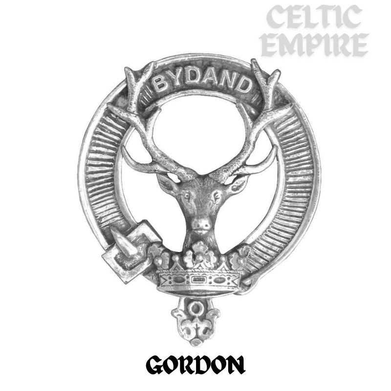 Gordon Family Clan Crest Badge Whiskey Decanter