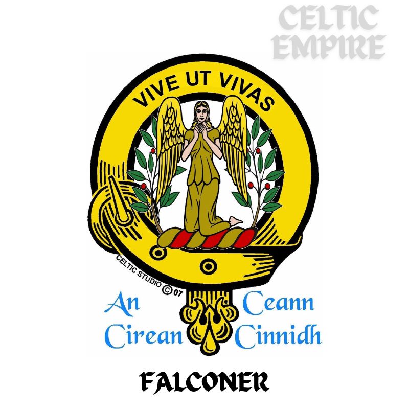 Falconer Scottish Family Clan Crest Baby Jumper