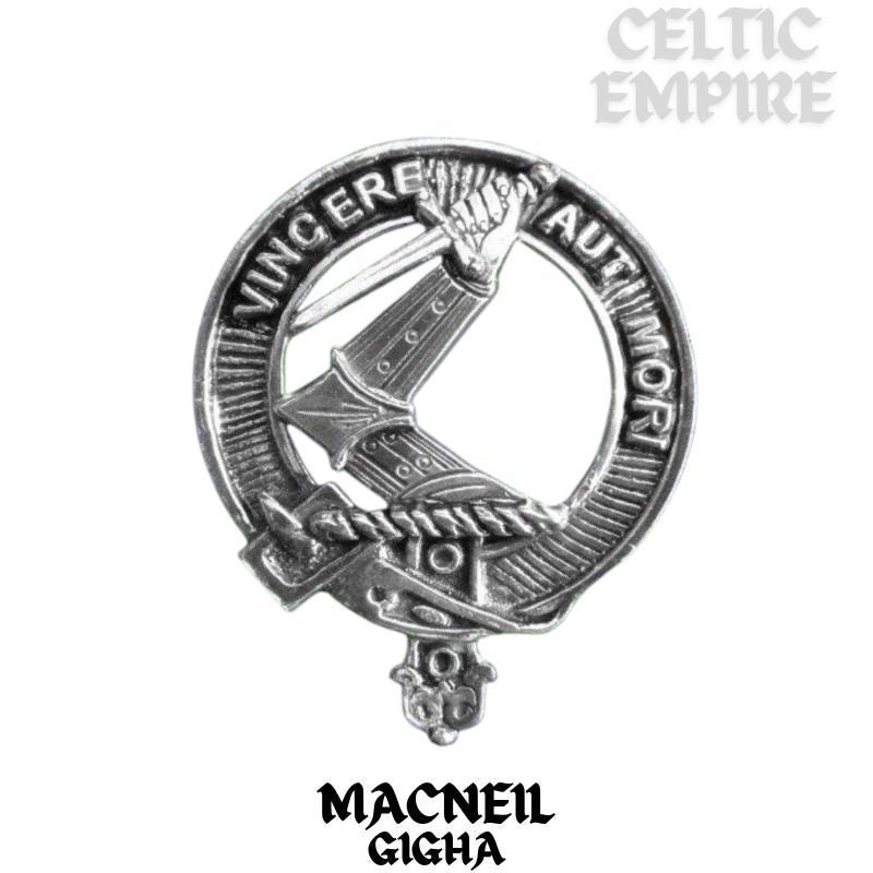 MacNeill (Gigha & Colonsay) Family Clan Crest Kilt Pin, Scottish Pin