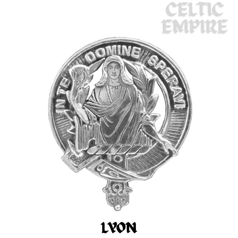 Lyon Scottish Family Clan Crest Ring Sterling Silver and Karat Gold