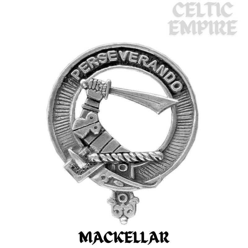 MacKellar Scottish Family Clan Crest Ring Sterling Silver and Karat Gold