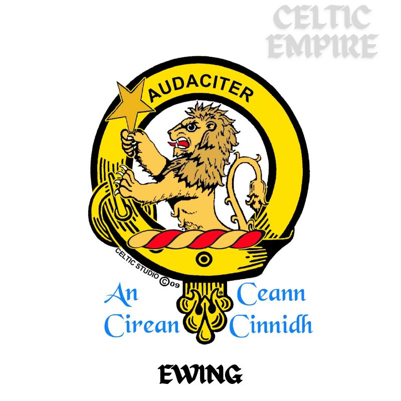 Ewing Scottish Family Clan Crest Baby Jumper
