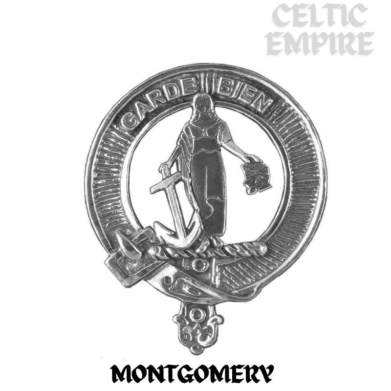 Montgomery Scottish Family Clan Crest Pocket Watch