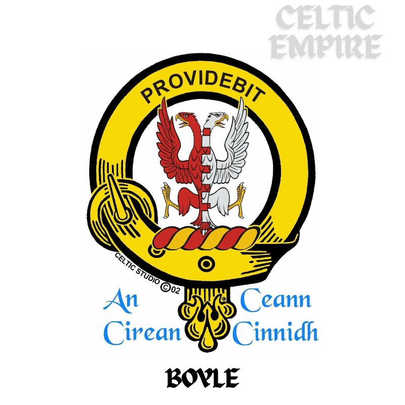 Boyle Scottish Family Clan Crest Baby Jumper