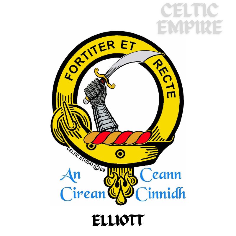 Elliott Scottish Family Clan Crest Baby Jumper