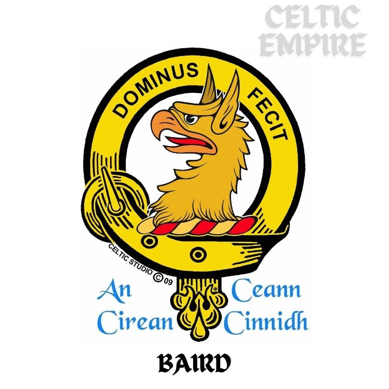 Baird Scottish Family Clan Crest Baby Jumper