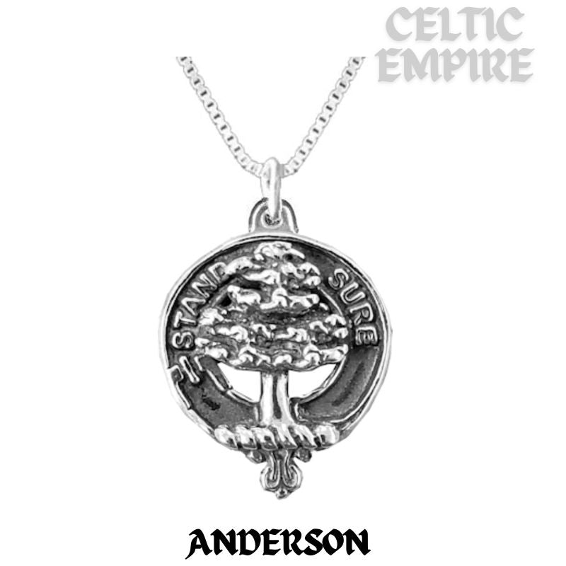 Anderson Family Clan Crest Scottish Pendant