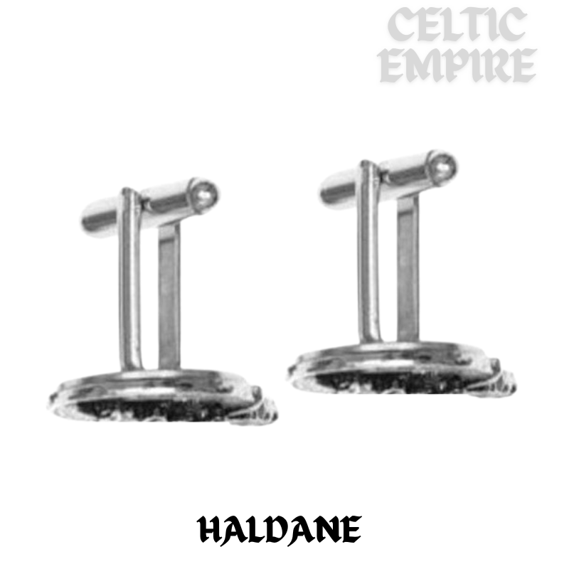 Haldane Scottish Family Clan Crest Cufflinks