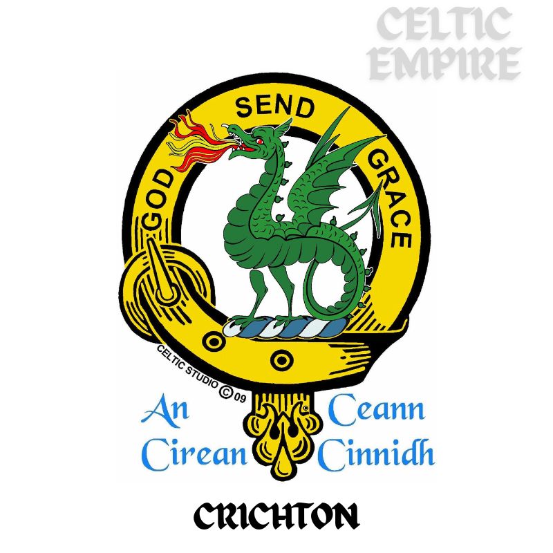 Crichton Scottish Family Clan Crest Baby Jumper