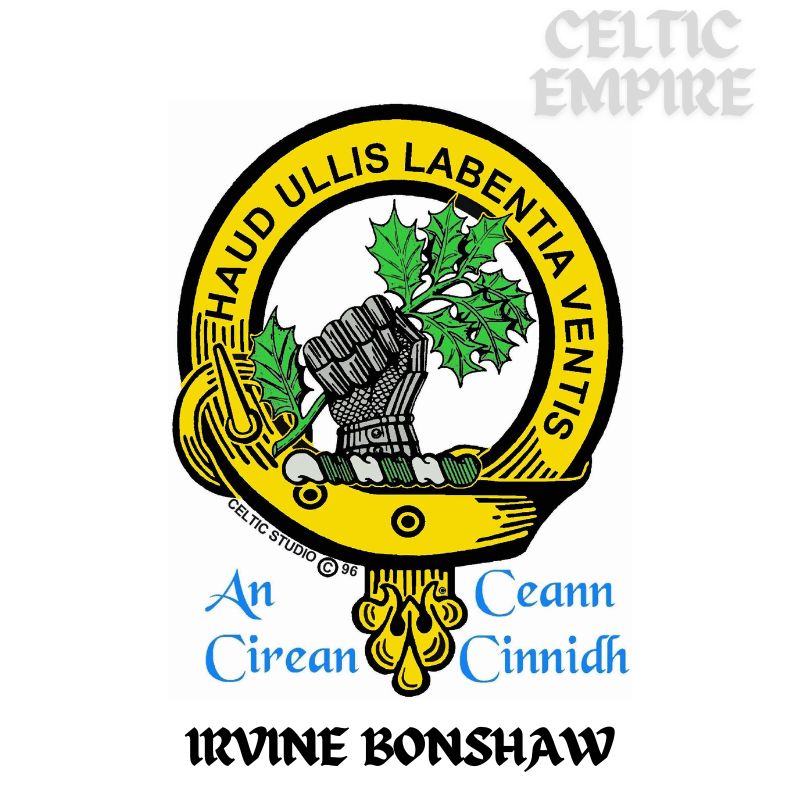 Irvine (Bonshaw) Scottish Family Clan Crest Baby Jumper