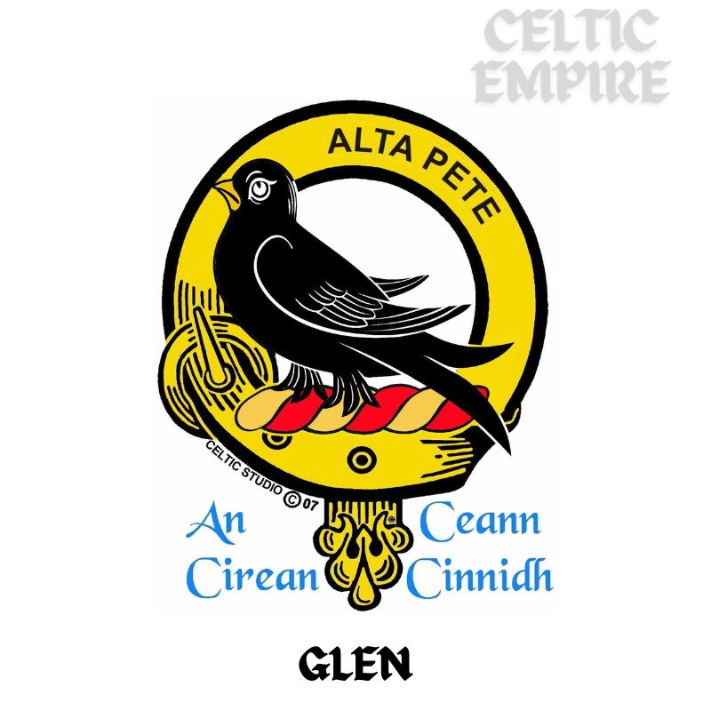 Glen Scottish Family Clan Crest Baby Jumper