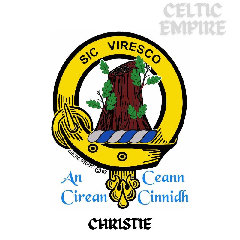 Christie Scottish Family Clan Crest Baby Jumper