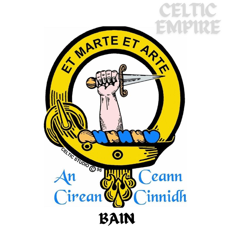 Bain Scottish Family Clan Crest Baby Jumper