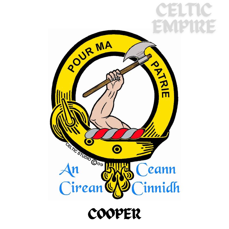 Cooper Scottish Family Clan Crest Baby Jumper