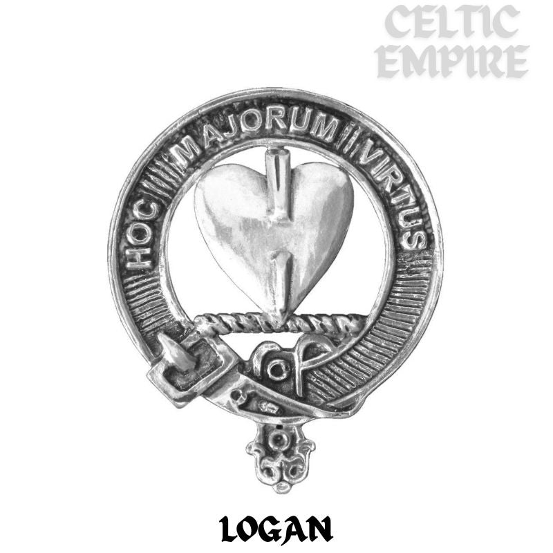 Logan Scottish Family Clan Crest Badge Tankard