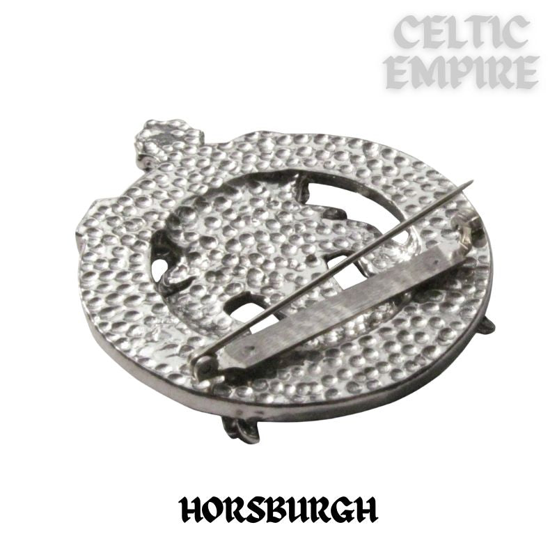Horsburgh Family Clan Crest Scottish Cap Badge
