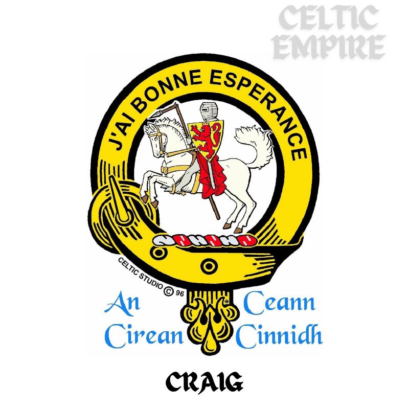 Craig Scottish Family Clan History
