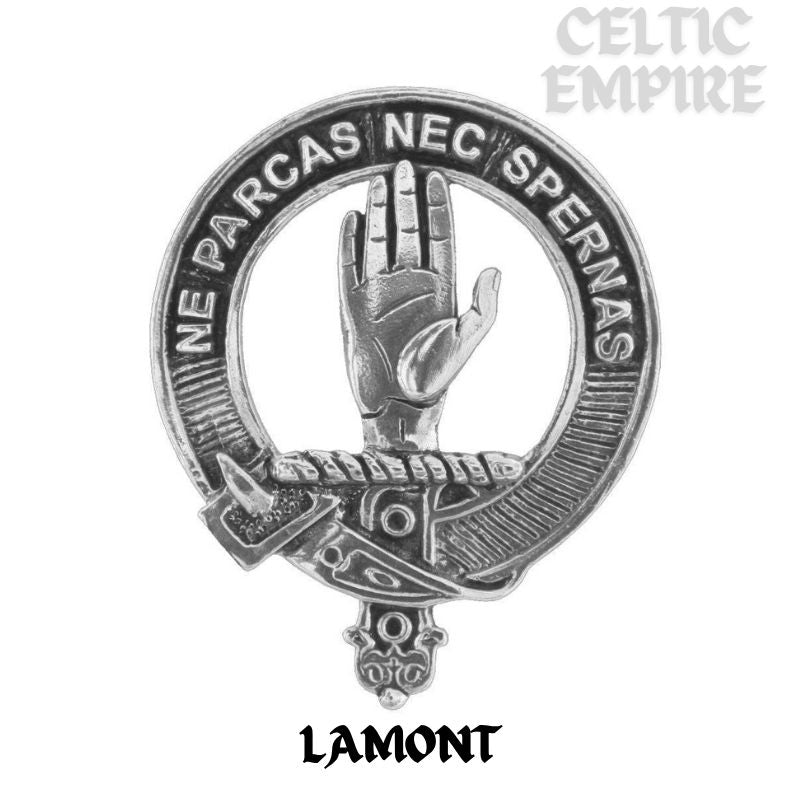 Lamont Family Clan Crest Scottish Tie Tack/ Lapel Pin