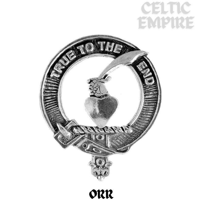 Orr Family Clan Crest Regular Buckle