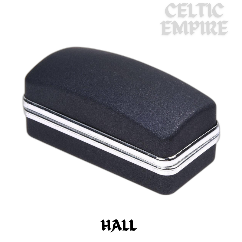 Hall Family Clan Crest Scottish Cufflinks; Pewter, Sterling Silver and Karat Gold