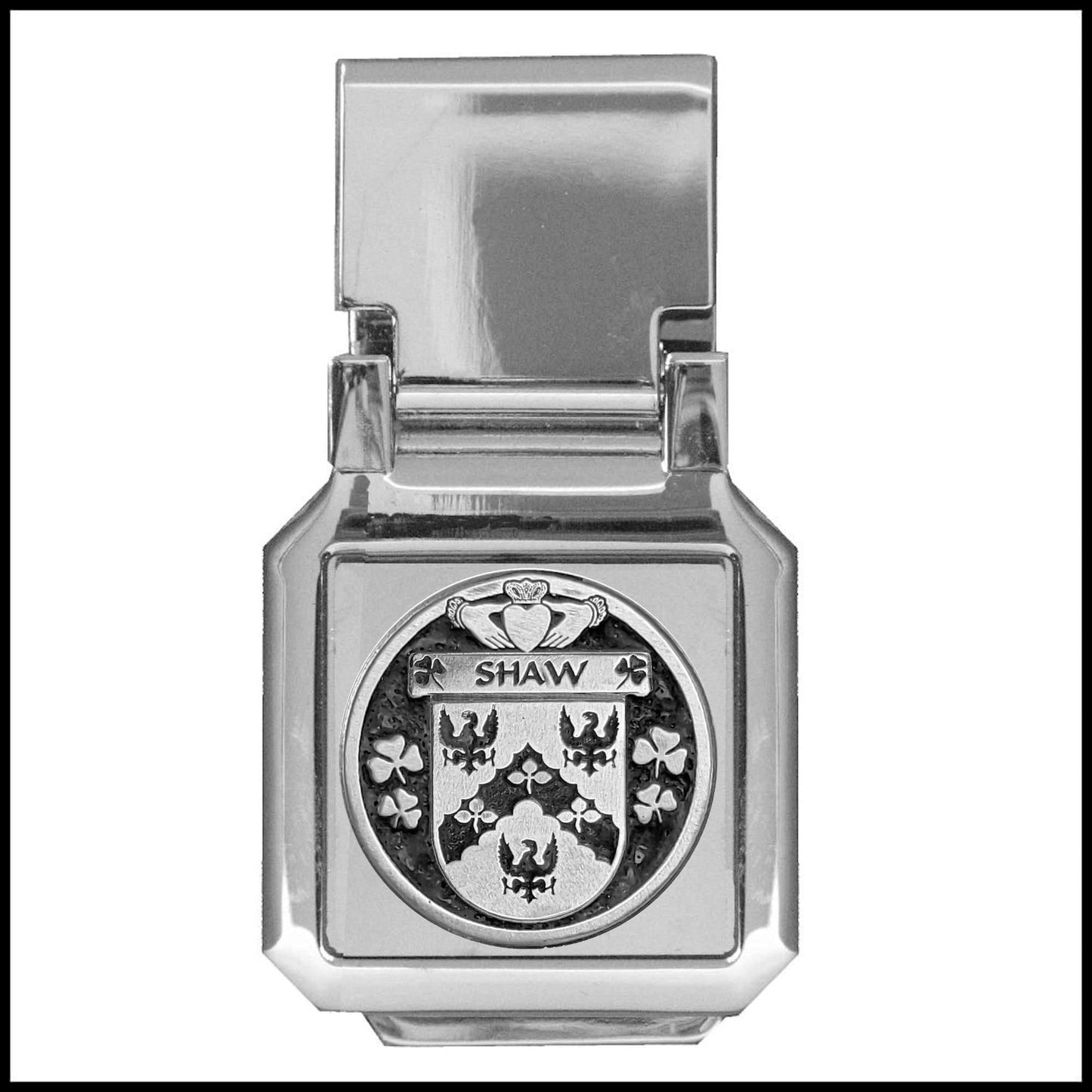 Shaw Irish Coat of Arms Money Clip