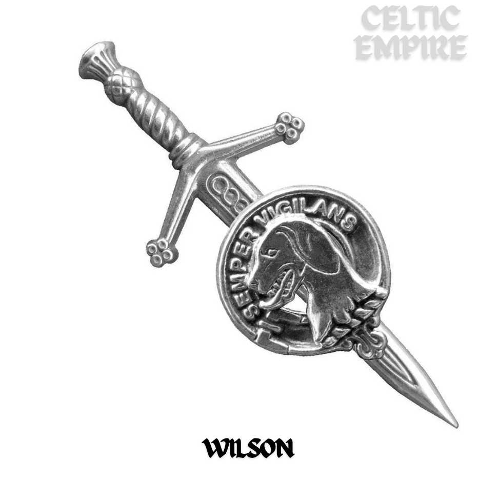 Wilson Scottish Small Family Clan Kilt Pin