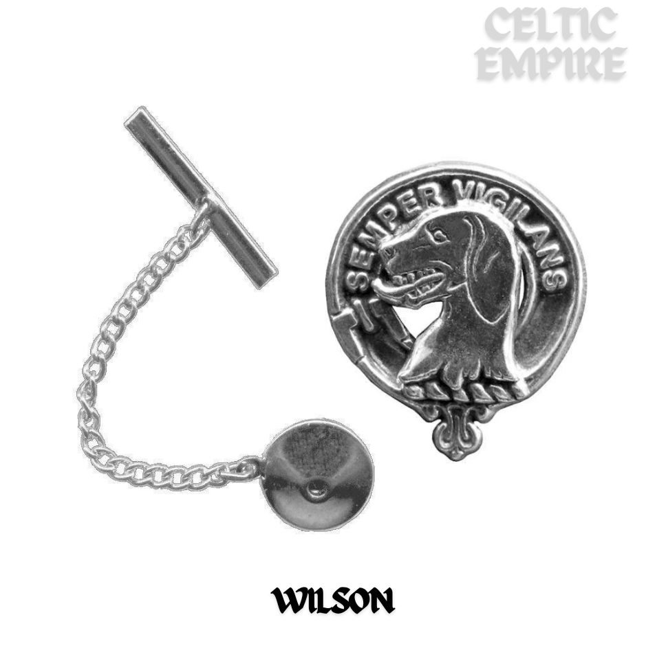 Wilson Family Clan Crest Scottish Tie Tack/ Lapel Pin
