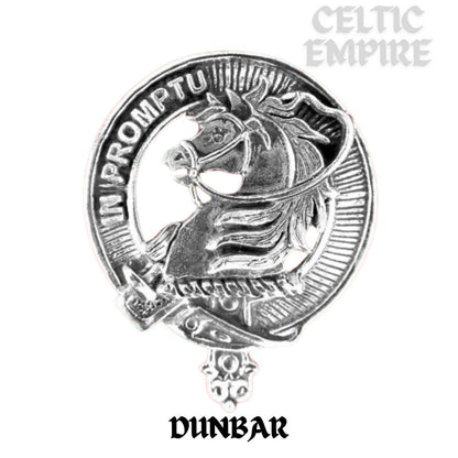 Dunbar Scottish Family Clan Badge Sporran, Leather