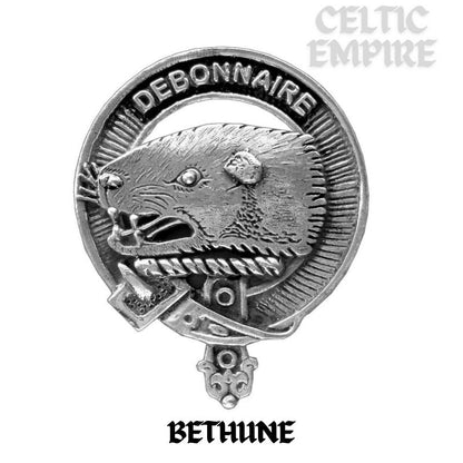 Bethune Scottish Family Clan Crest Badge Dress Fur Sporran