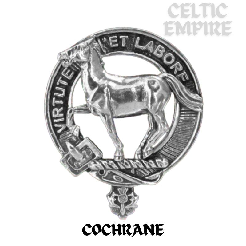 Cochrane Family Clan Crest Interlace Kilt Belt Buckle