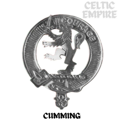 Cumming Family Clan Crest Interlace Kilt Belt Buckle