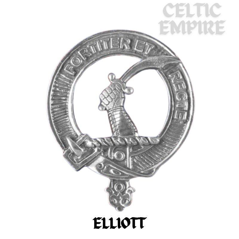 Elliott Scottish Family Clan Crest Badge Dress Fur Sporran