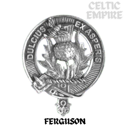 Ferguson Family Clan Crest Interlace Kilt Belt Buckle