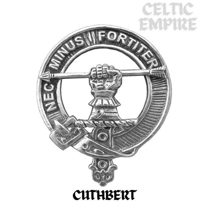 Cuthbert Scottish Family Clan Crest Badge Tankard