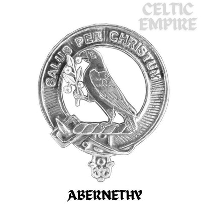 Abernethy Family Clan Crest Scottish Badge Stainless Steel Flask 8oz