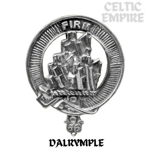 Dalrymple Family Clan Crest Scottish Cap Badge