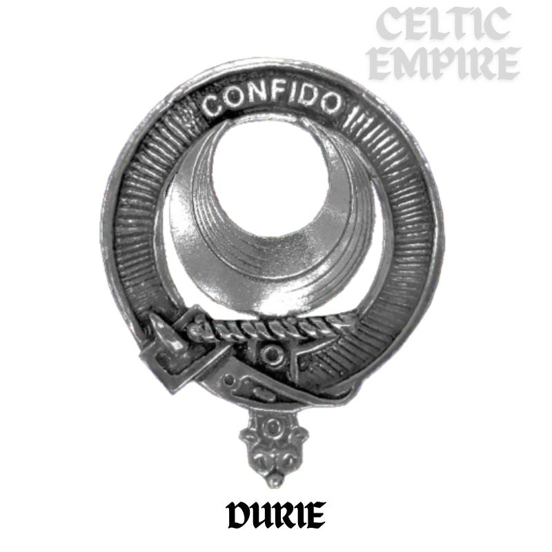 Durie Scottish Family Clan Badge Sporran, Leather