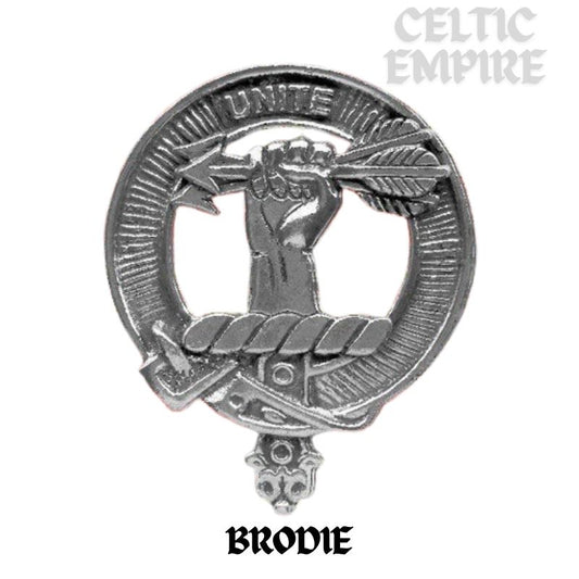 Brodie Family Clan Crest Scottish Cap Badge