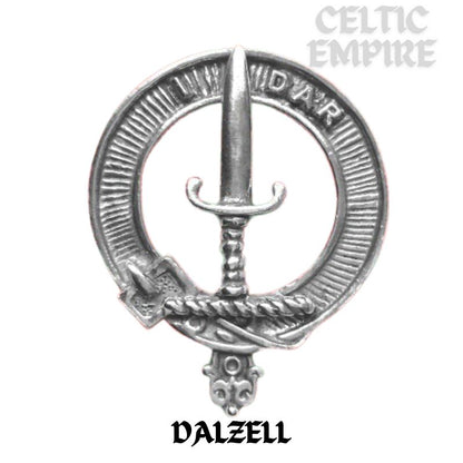 Dalzell Scottish Family Clan Crest Badge Tankard